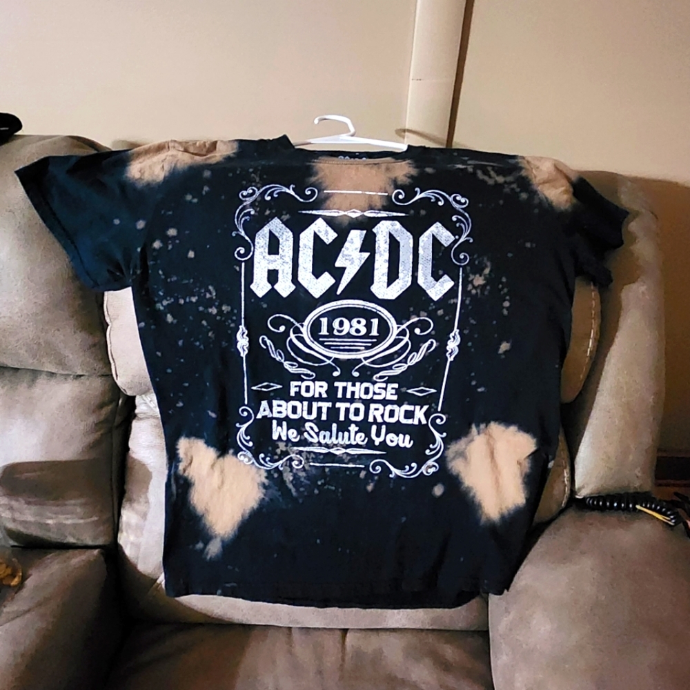 AC/DC large tee